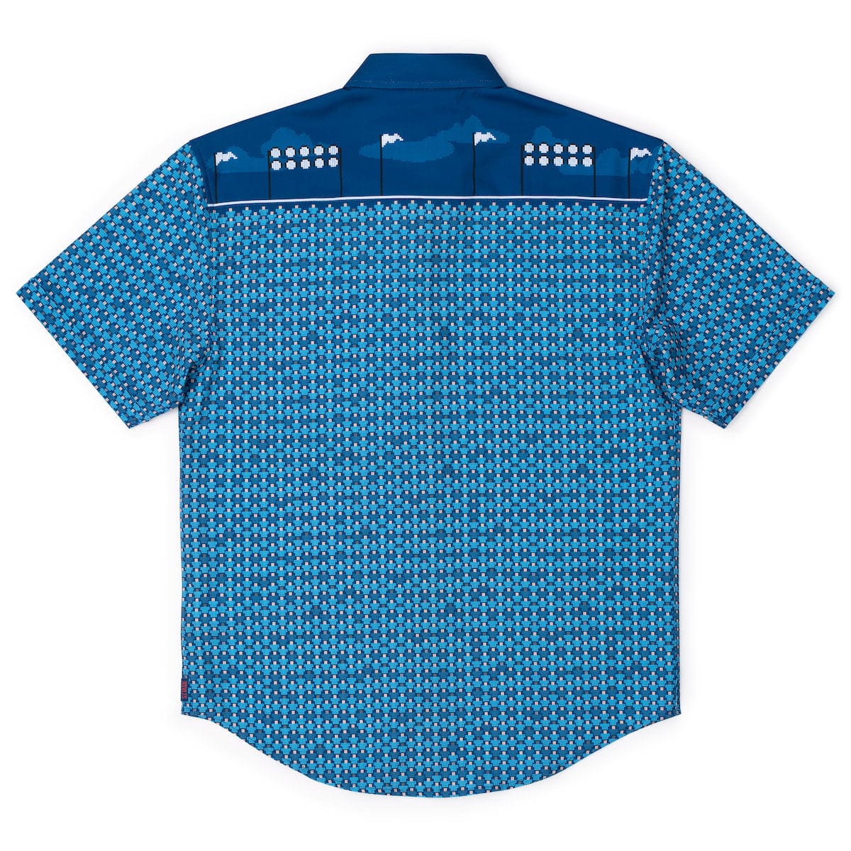 8-Bit Ballpark – KUNUFLEX Short Sleeve Shirt - Image 3
