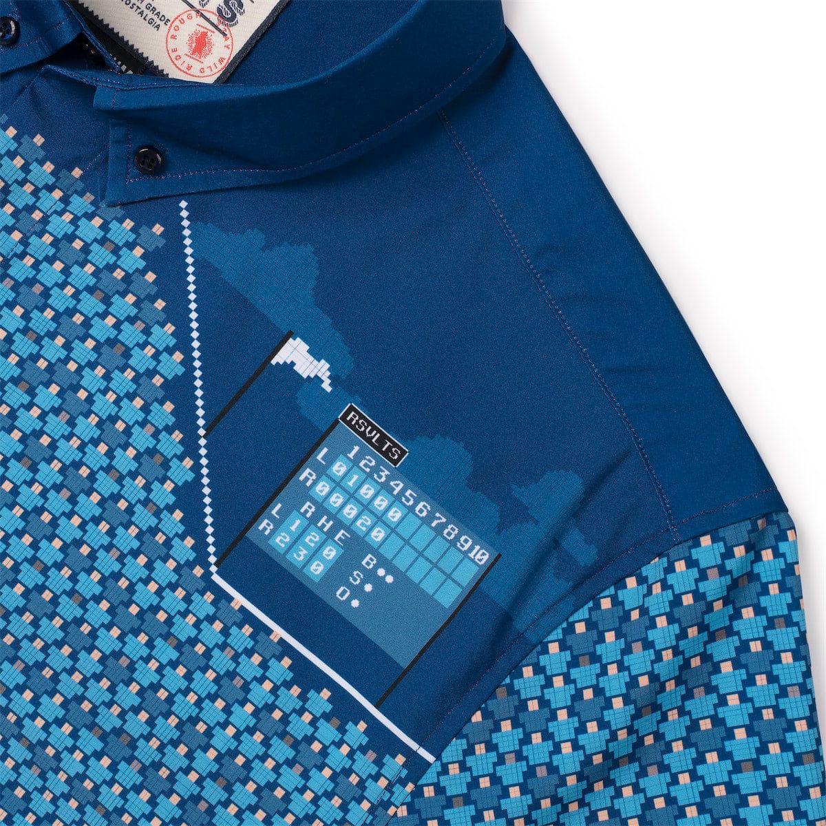 8-Bit Ballpark – KUNUFLEX Short Sleeve Shirt - Image 8
