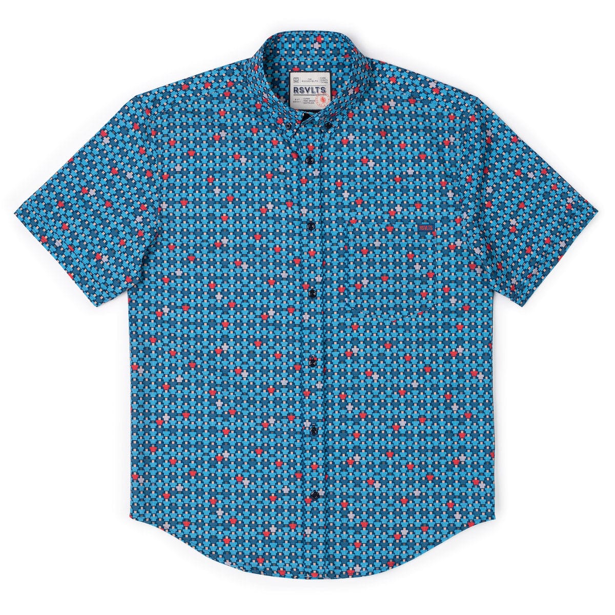 8-Bit Bleachers – KUNUFLEX Short Sleeve Shirt - Image 5