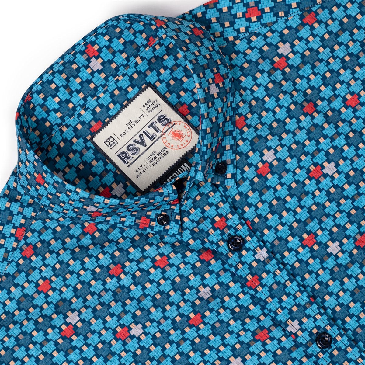 8-Bit Bleachers – KUNUFLEX Short Sleeve Shirt - Image 6