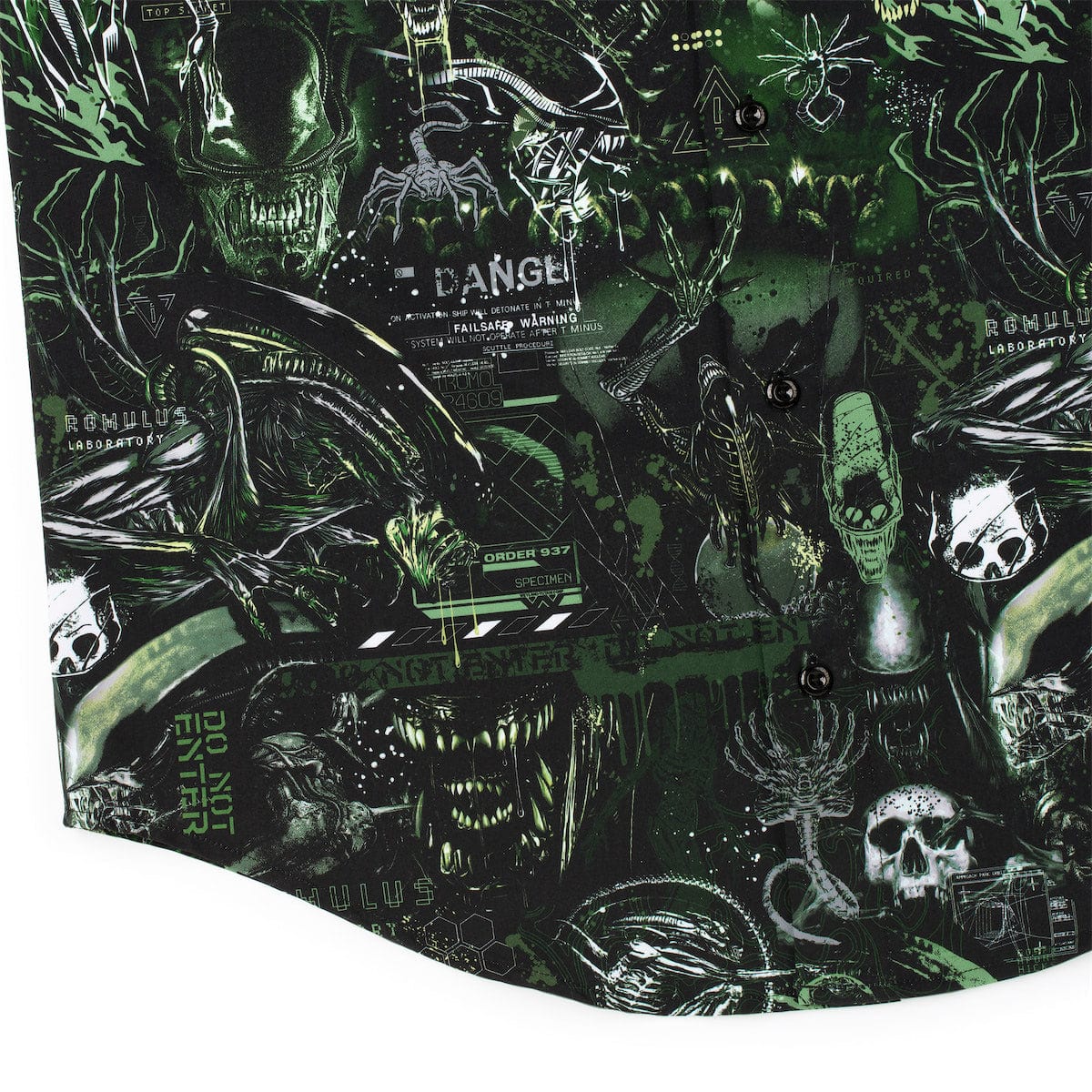 Alien "Containment Breach" – KUNUFLEX Short Sleeve Shirt - Image 7