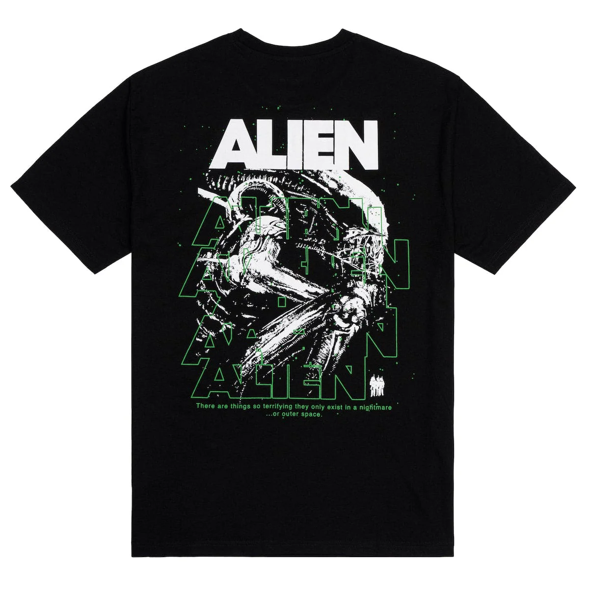 Alien "Outer Space Nightmare" – Crewneck Tee - Image 5