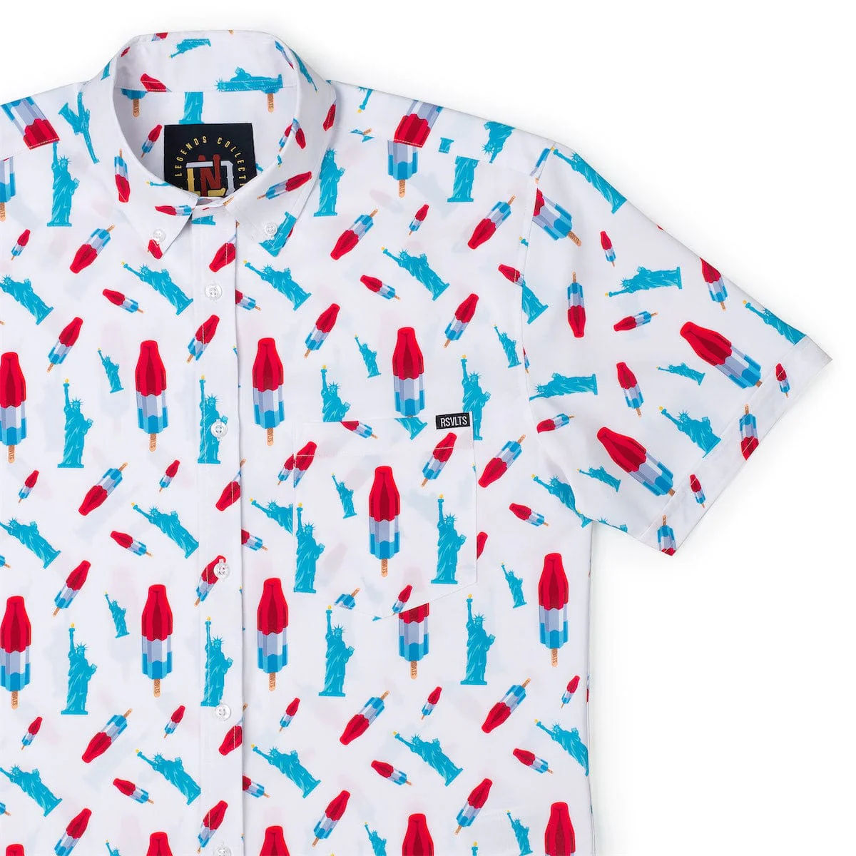 America Pops & Freedom – KUNUFLEX Short Sleeve Shirt (Legends Edition) - Image 3