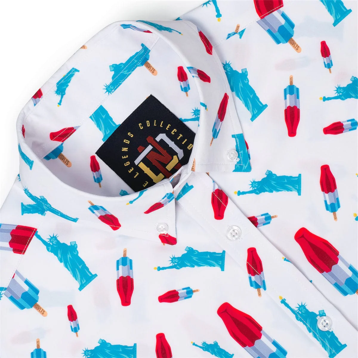 America Pops & Freedom – KUNUFLEX Short Sleeve Shirt (Legends Edition) - Image 7