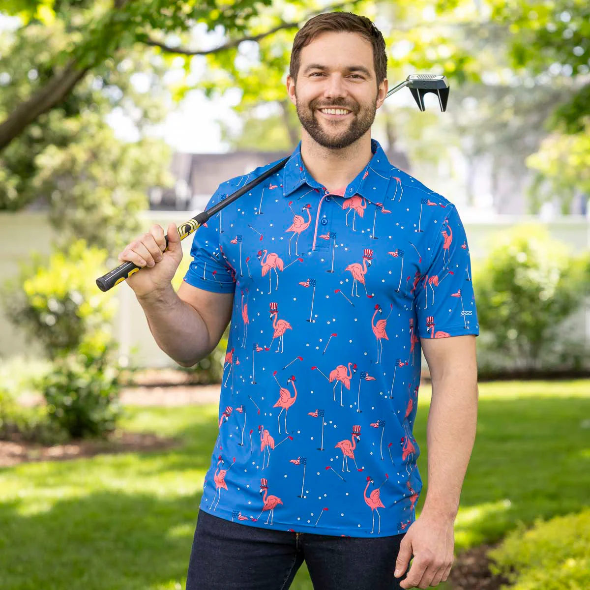 Breakfast Balls® "FORE-mingos" – All-Day Polo - Image 3