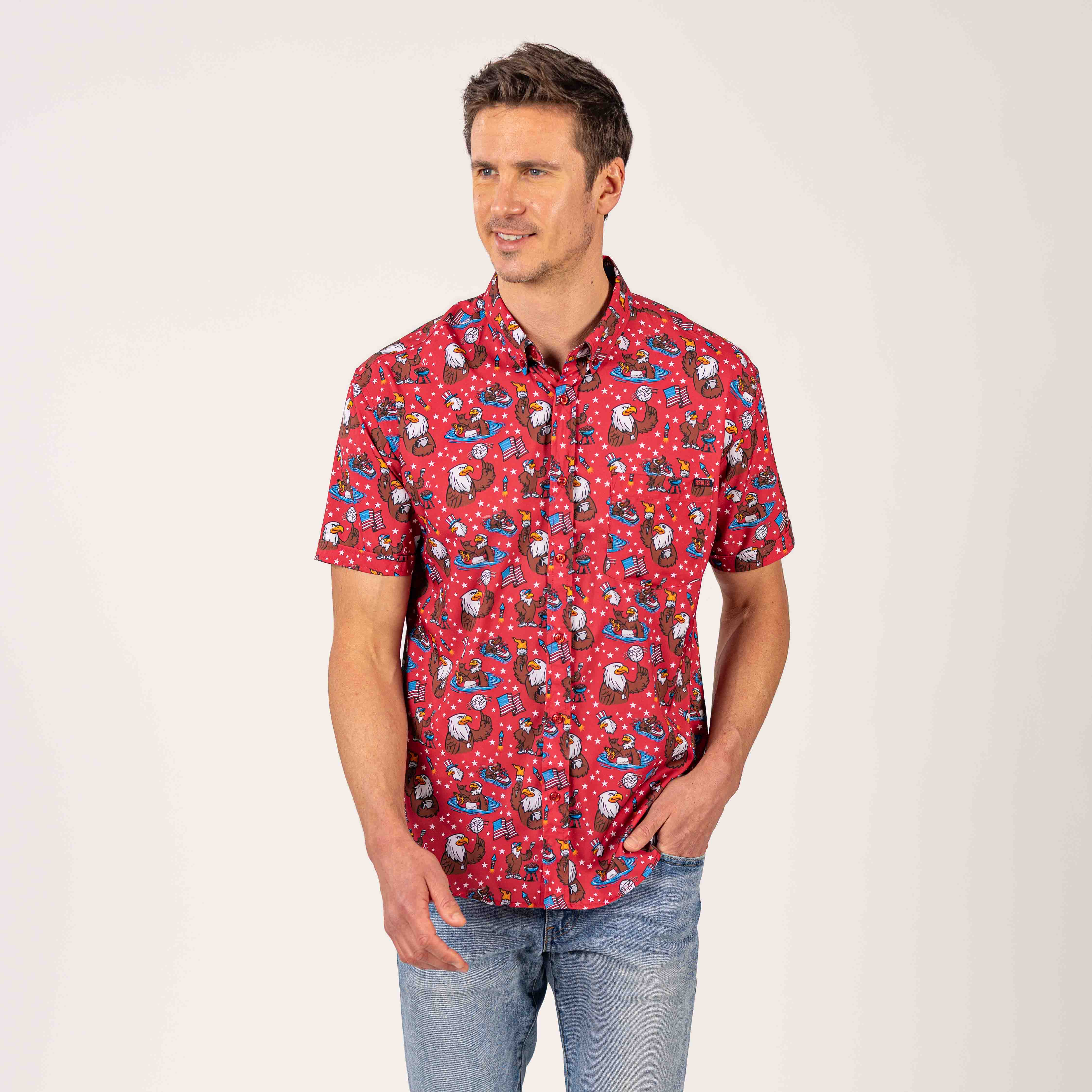Grills Chills & Bills – KUNUFLEX Short Sleeve Shirt - Image 3