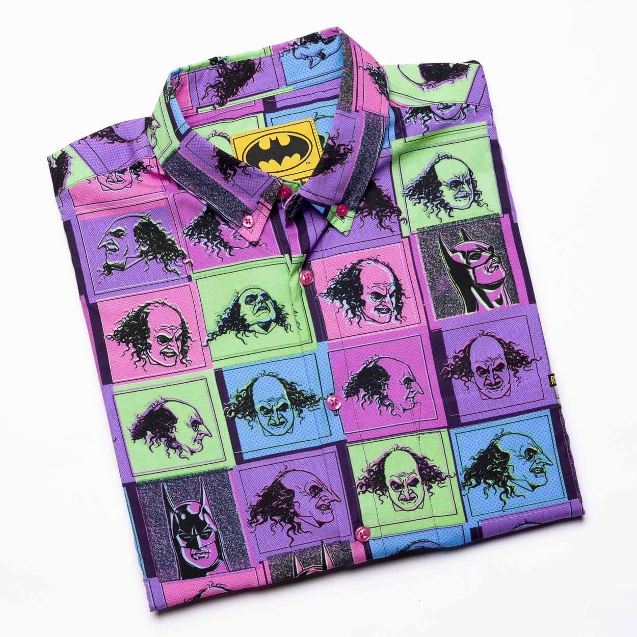 Batman™ 85th Anniversary "Penguin Pop" – KUNUFLEX Short Sleeve Shirt - Image 8