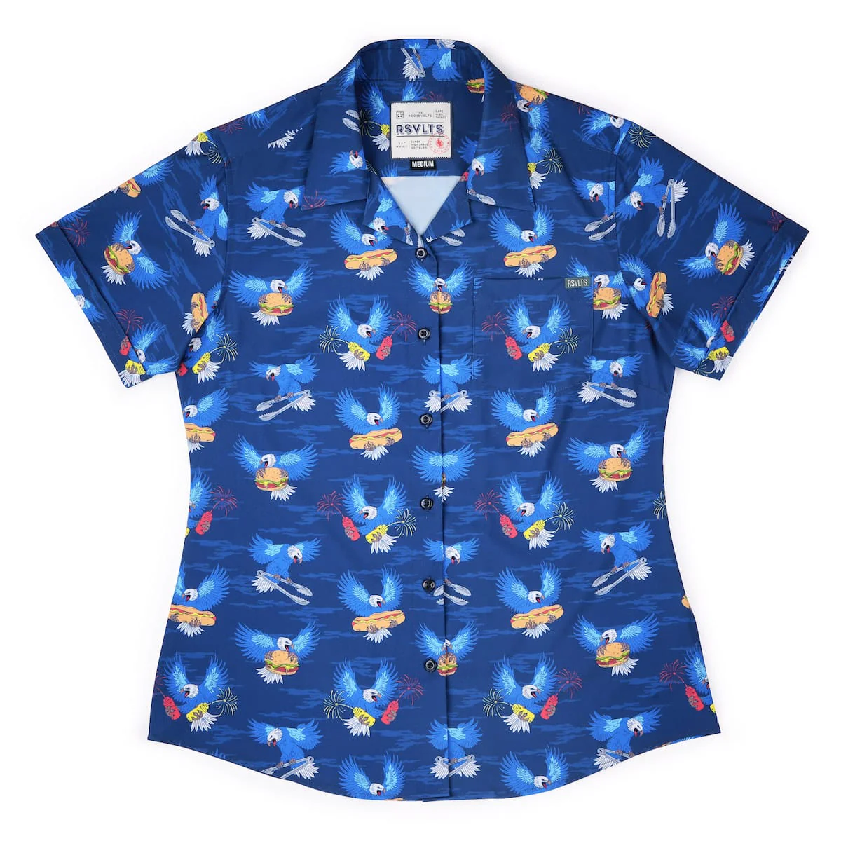 BBQ Wings – Women's KUNUFLEX Short Sleeve Shirt - Image 2
