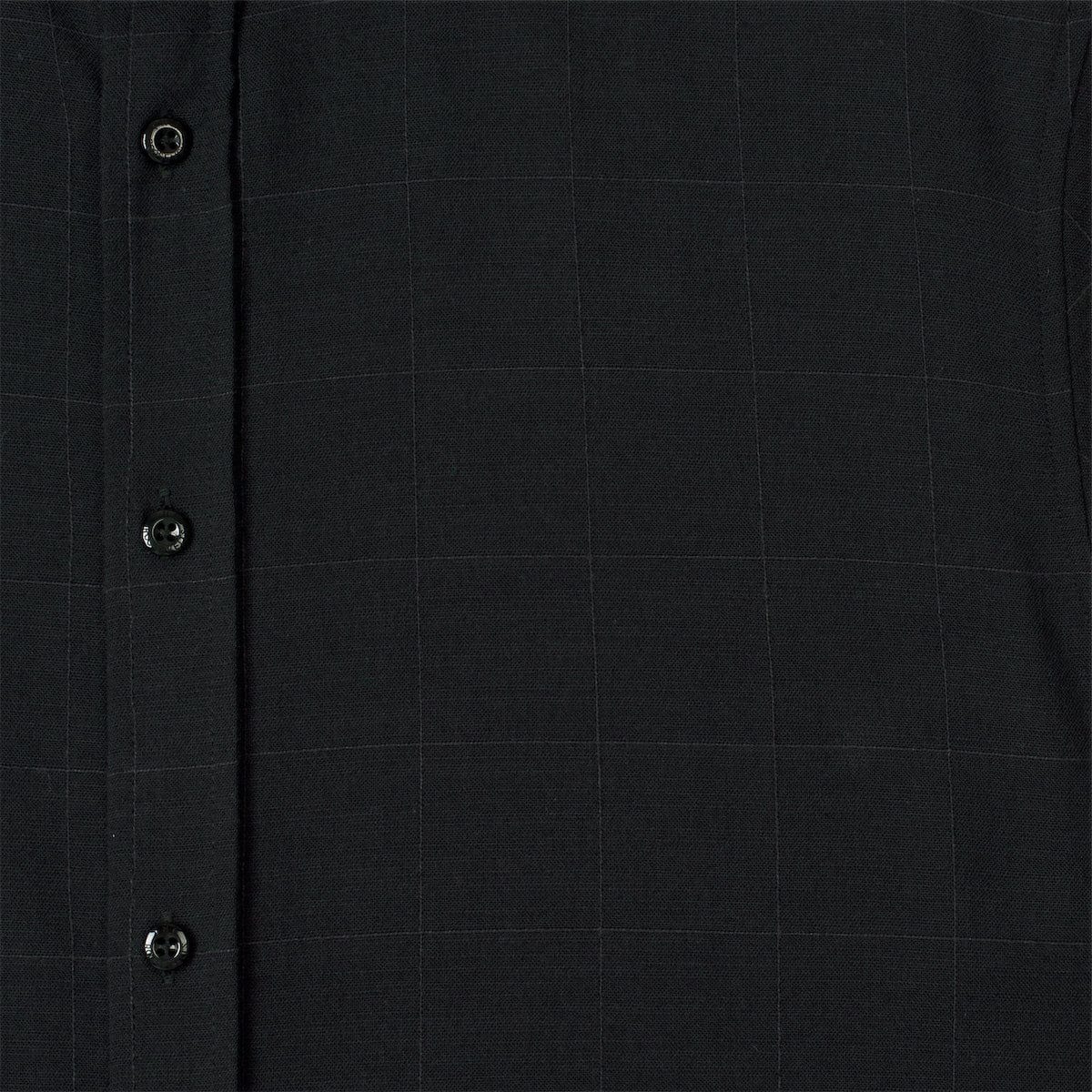 Obsidian Black – Bamboo Short Sleeve Shirt - Image 7