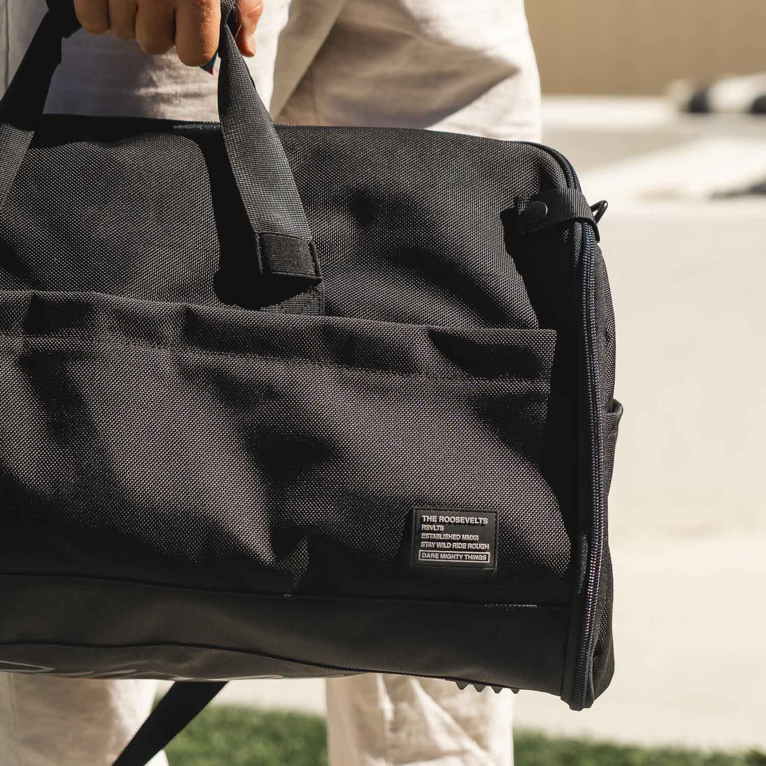Black – Garment Duffel - Image 4
