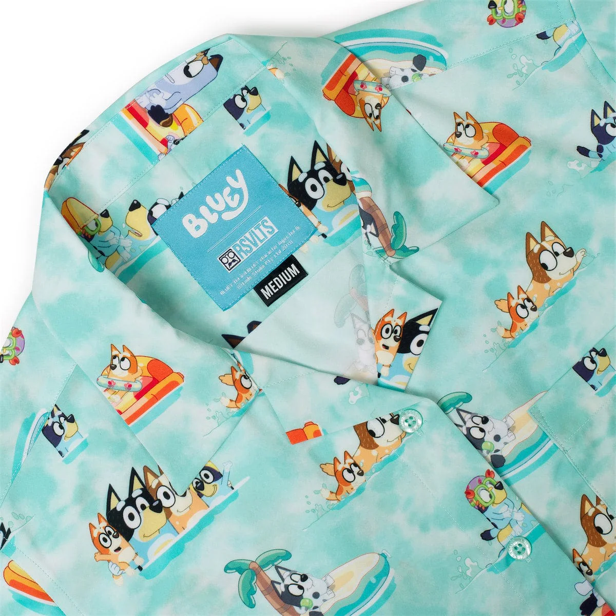 Bluey "Everybody in the Pool" – Women's KUNUFLEX Short Sleeve Shirt - Image 5