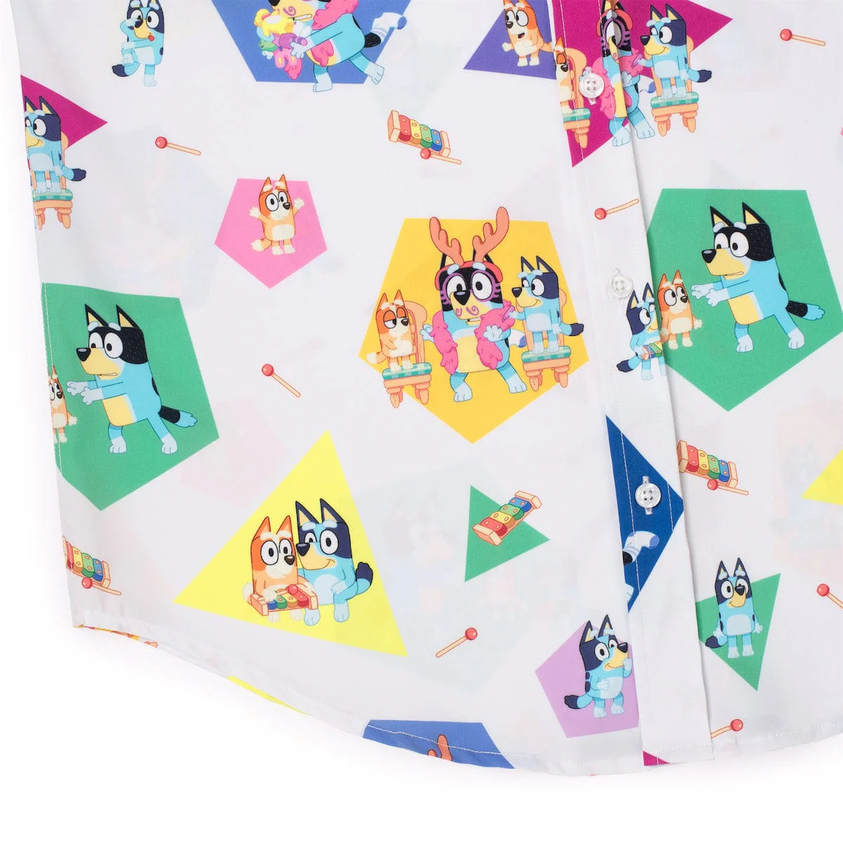 Bluey "Magic Xylophone" – KUNUFLEX Short Sleeve Shirt - Image 7