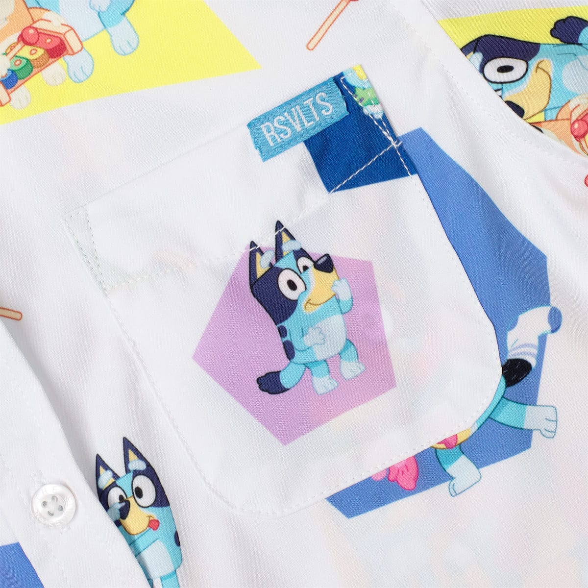 Bluey "Magic Xylophone" – Preschooler KUNUFLEX Short Sleeve Shirt - Image 3