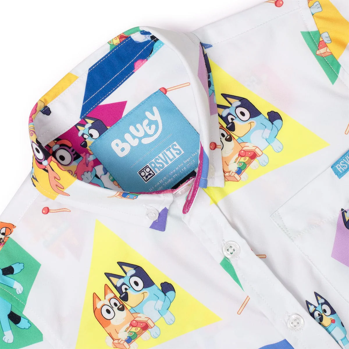Bluey "Magic Xylophone" – Preschooler KUNUFLEX Short Sleeve Shirt - Image 4