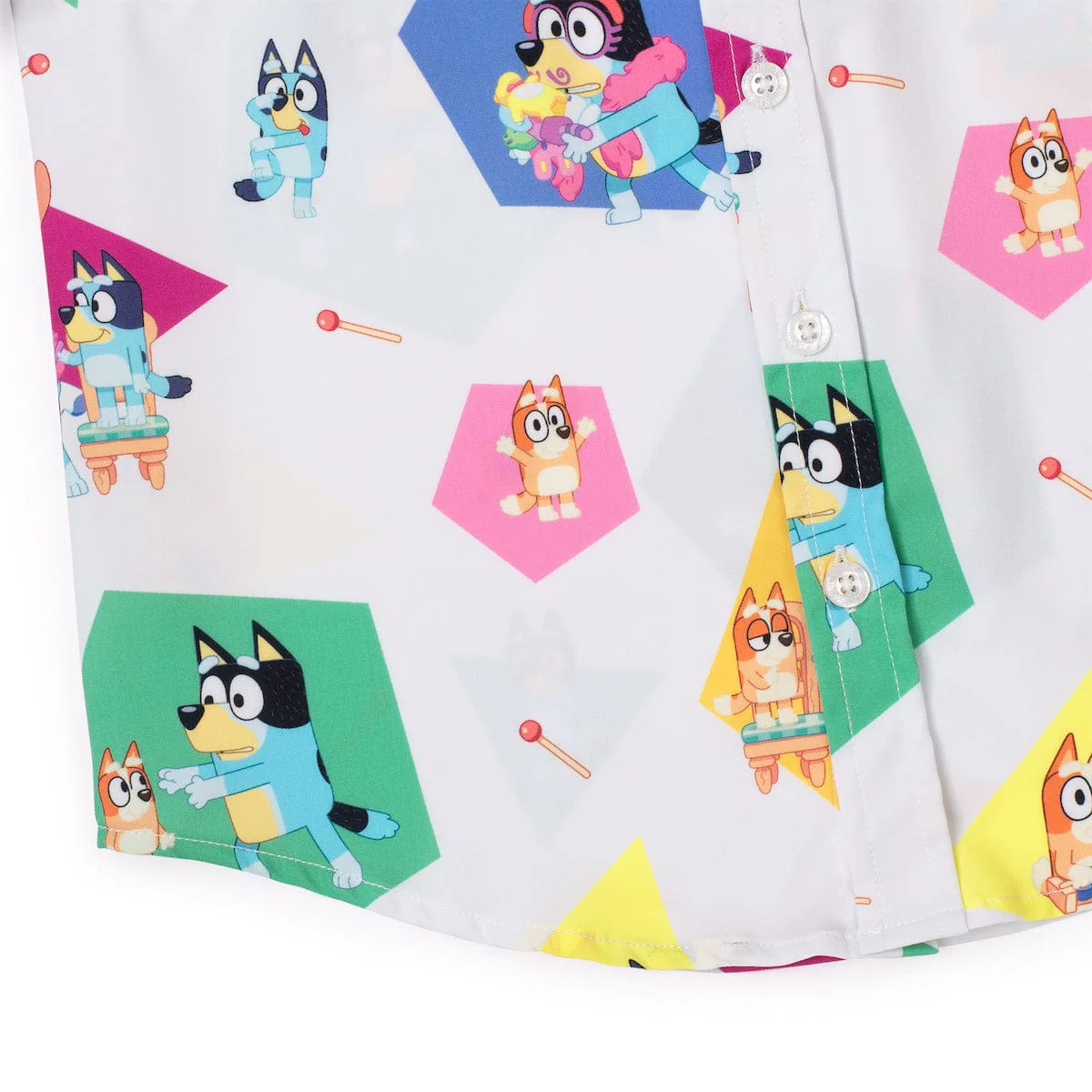 Bluey "Magic Xylophone" – Preschooler KUNUFLEX Short Sleeve Shirt - Image 5