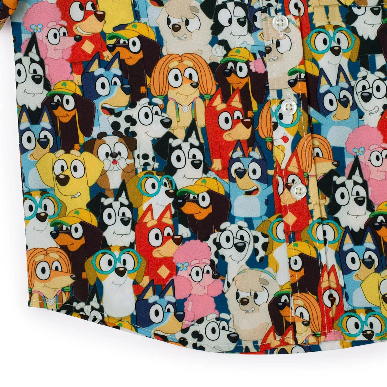 Bluey "Primary Pals" – Preschooler KUNUFLEX Short Sleeve Shirt - Image 5