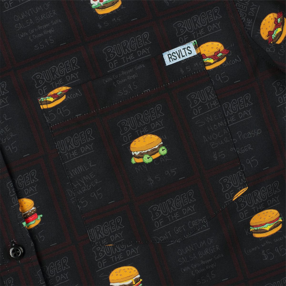 Bob's Burgers "Burgers of the Day" – KUNUFLEX Short Sleeve Shirt - Image 3