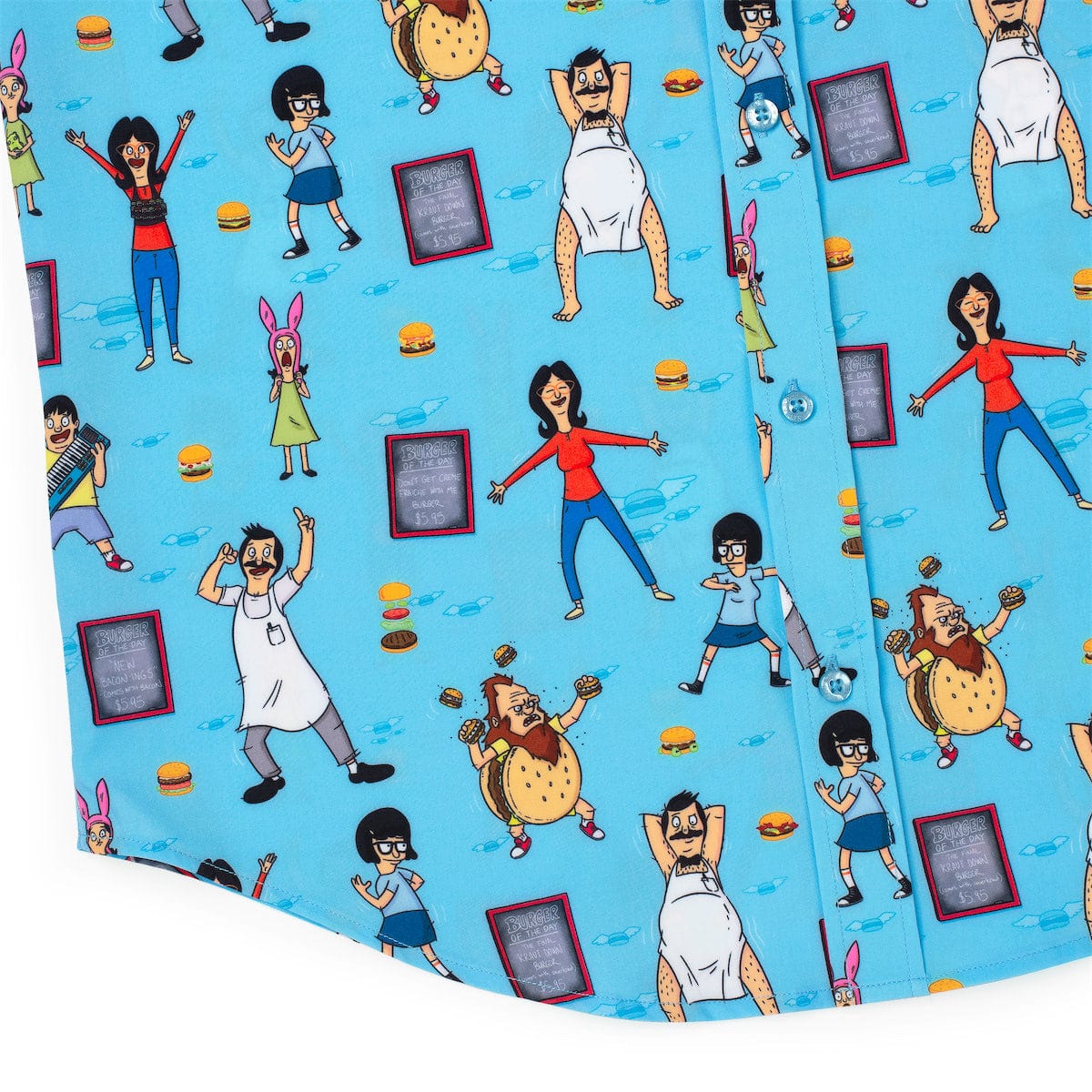 Bob's Burgers "Flippin’ Fantastic" – KUNUFLEX Short Sleeve Shirt - Image 7