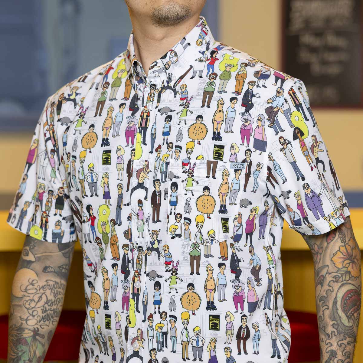 Bob's Burgers "Grand Re-Re-Re-Opening!" – KUNUFLEX Short Sleeve Shirt - Image 4