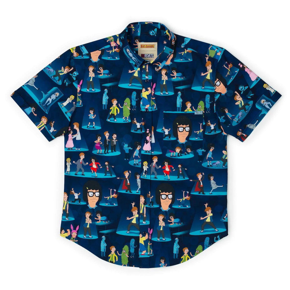 Bob's Burgers "Night of the Living Dance" – KUNUFLEX Short Sleeve Shirt - Image 5
