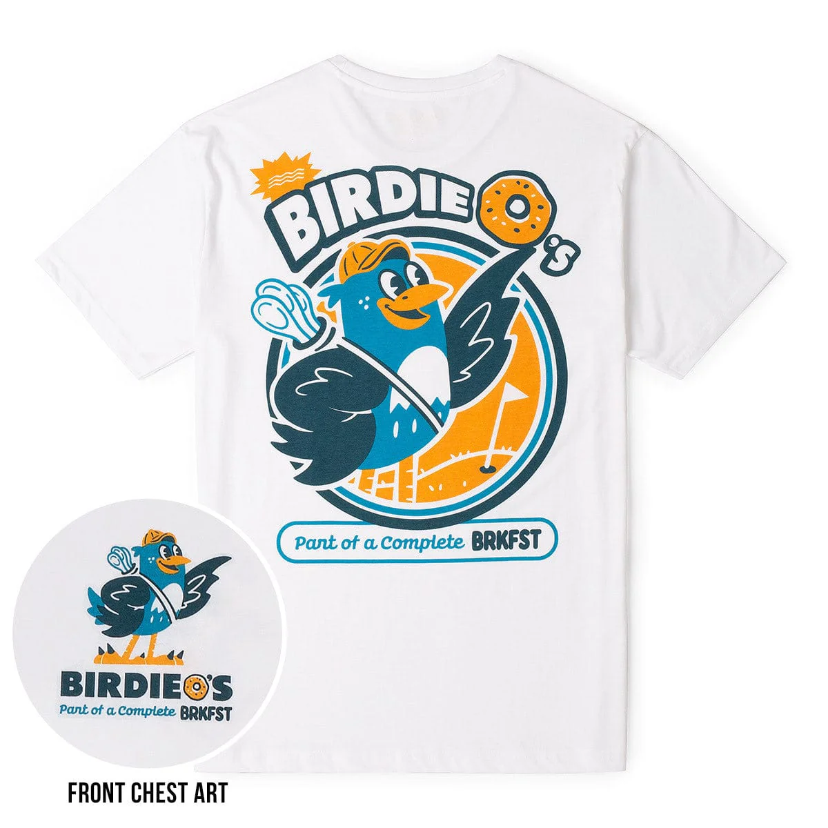 Breakfast Balls® "Birdie O's" – Crewneck Tee