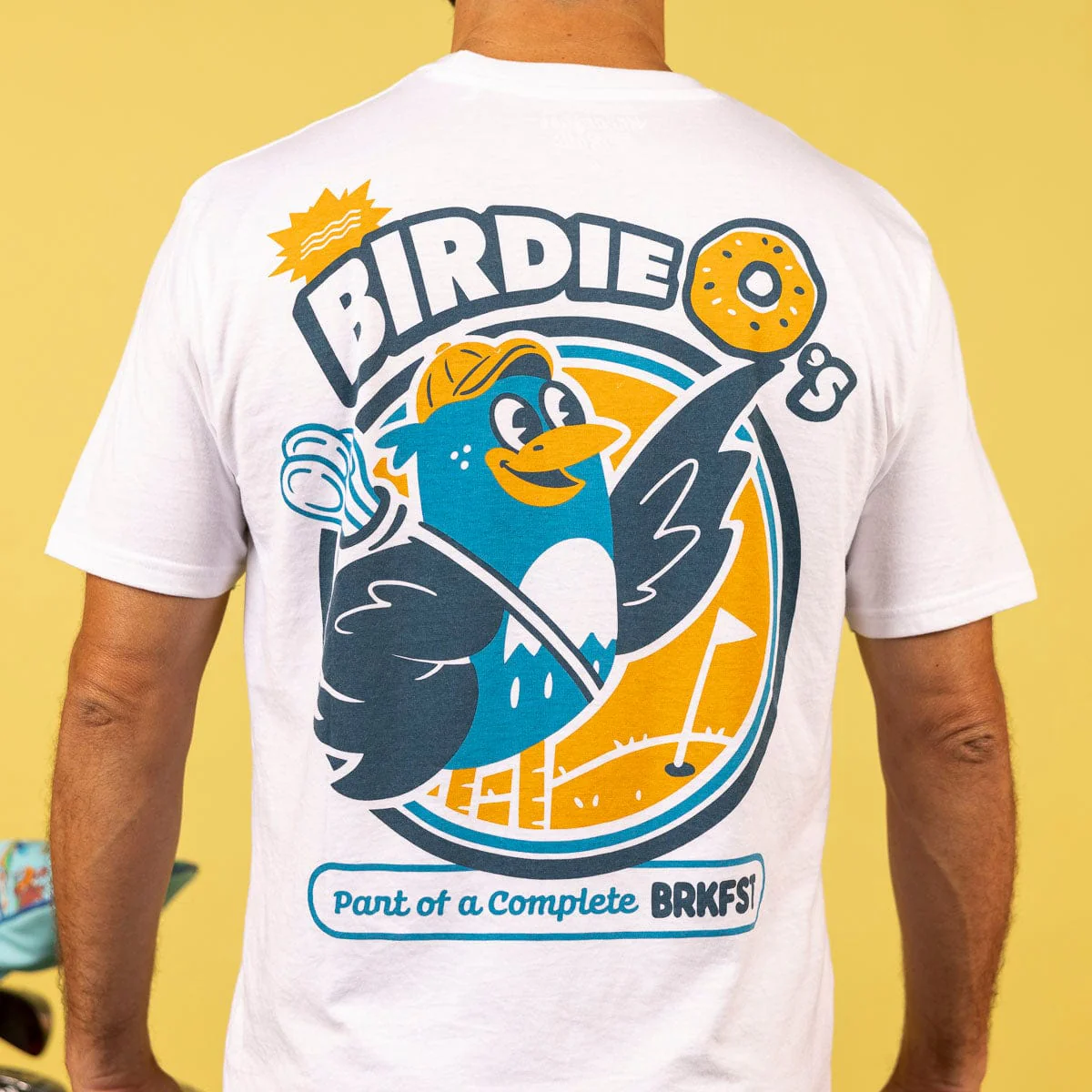 Breakfast Balls® "Birdie O's" – Crewneck Tee - Image 4