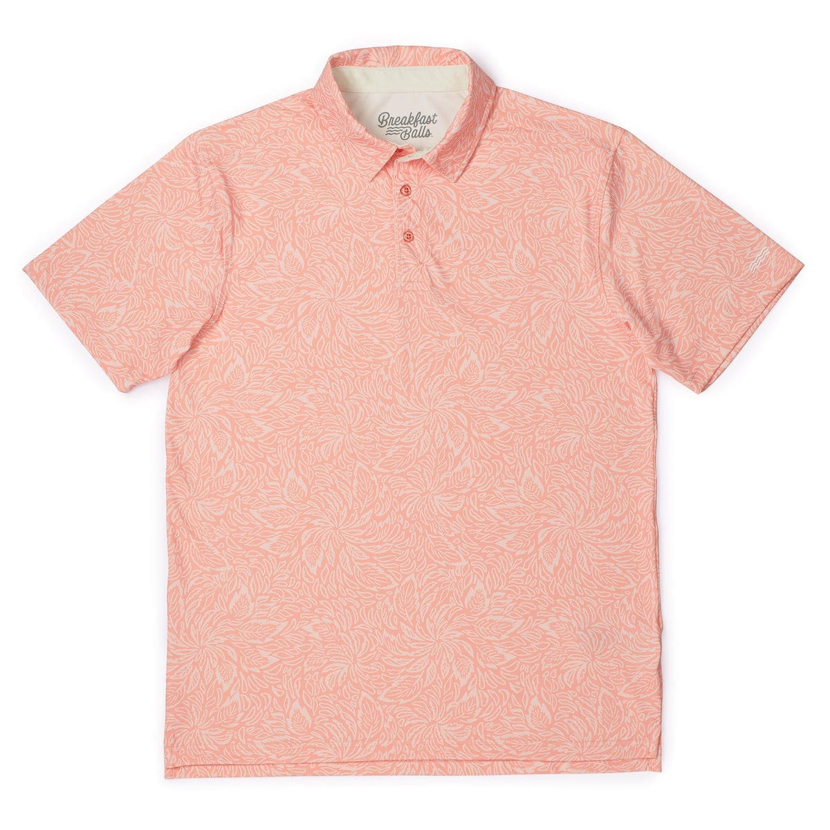 Breakfast Balls® "Coral Leaf" – All-Day Polo - Image 2