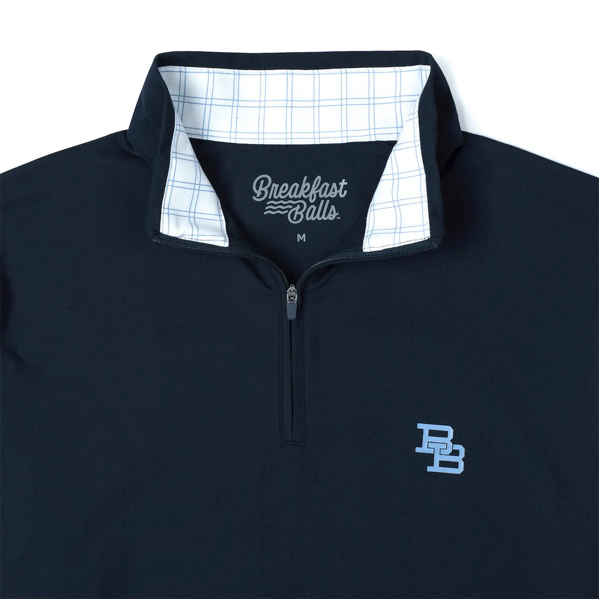 Breakfast Balls® "Finance Bro Blue (Monogram)" – Quarter Zip - Image 5