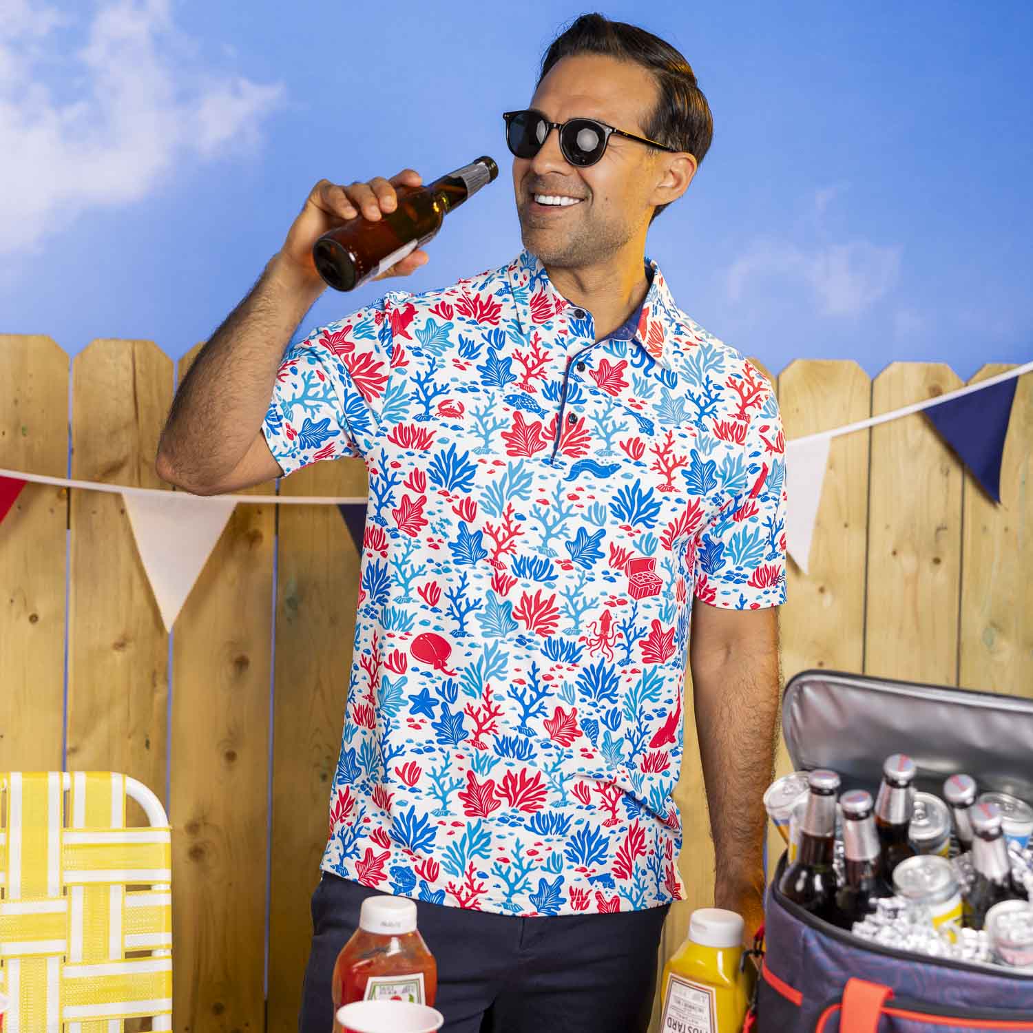 Breakfast Balls® "O Say Can You Sea" – All-Day Polo - Image 3