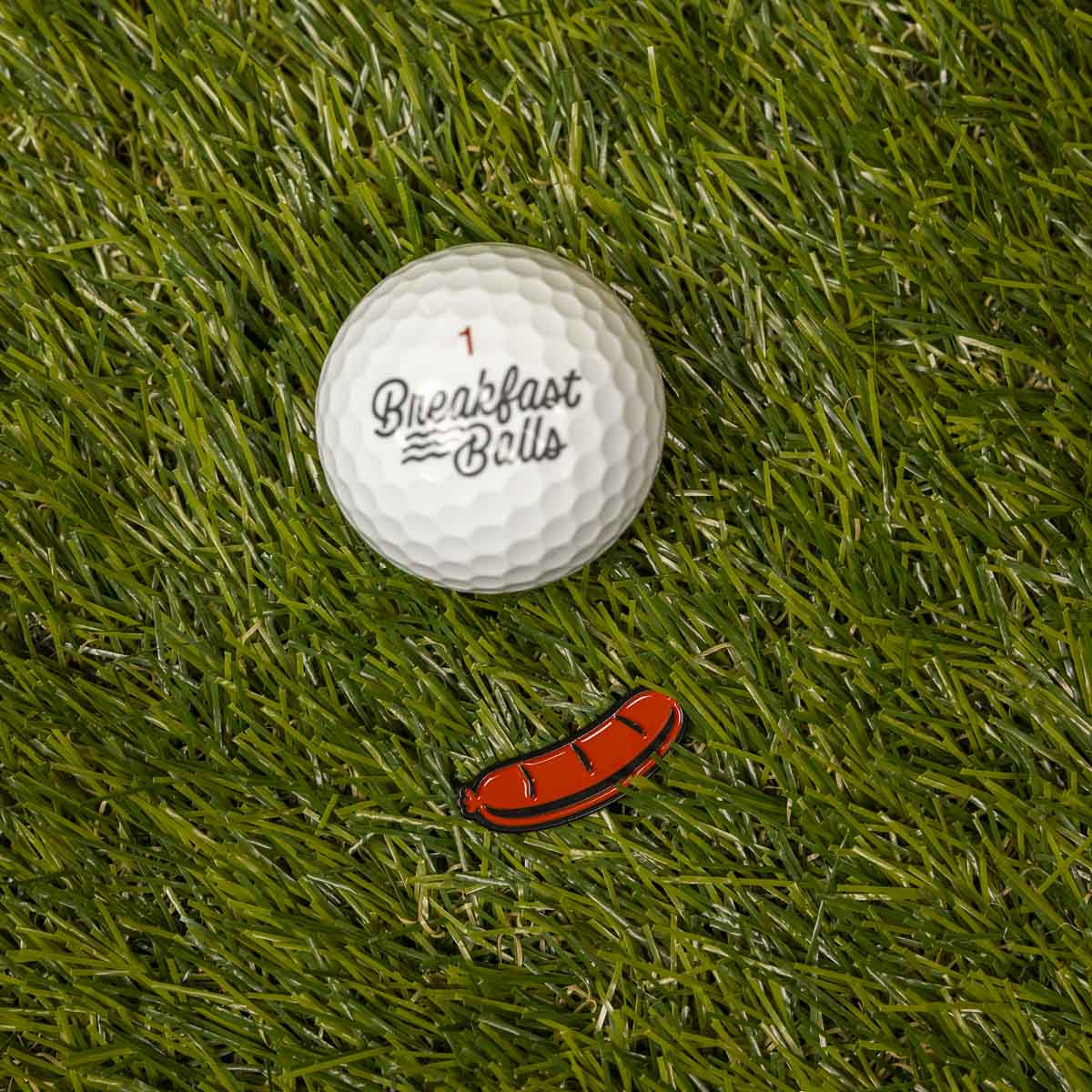 Breakfast Balls® "Sausage" – Ball Marker