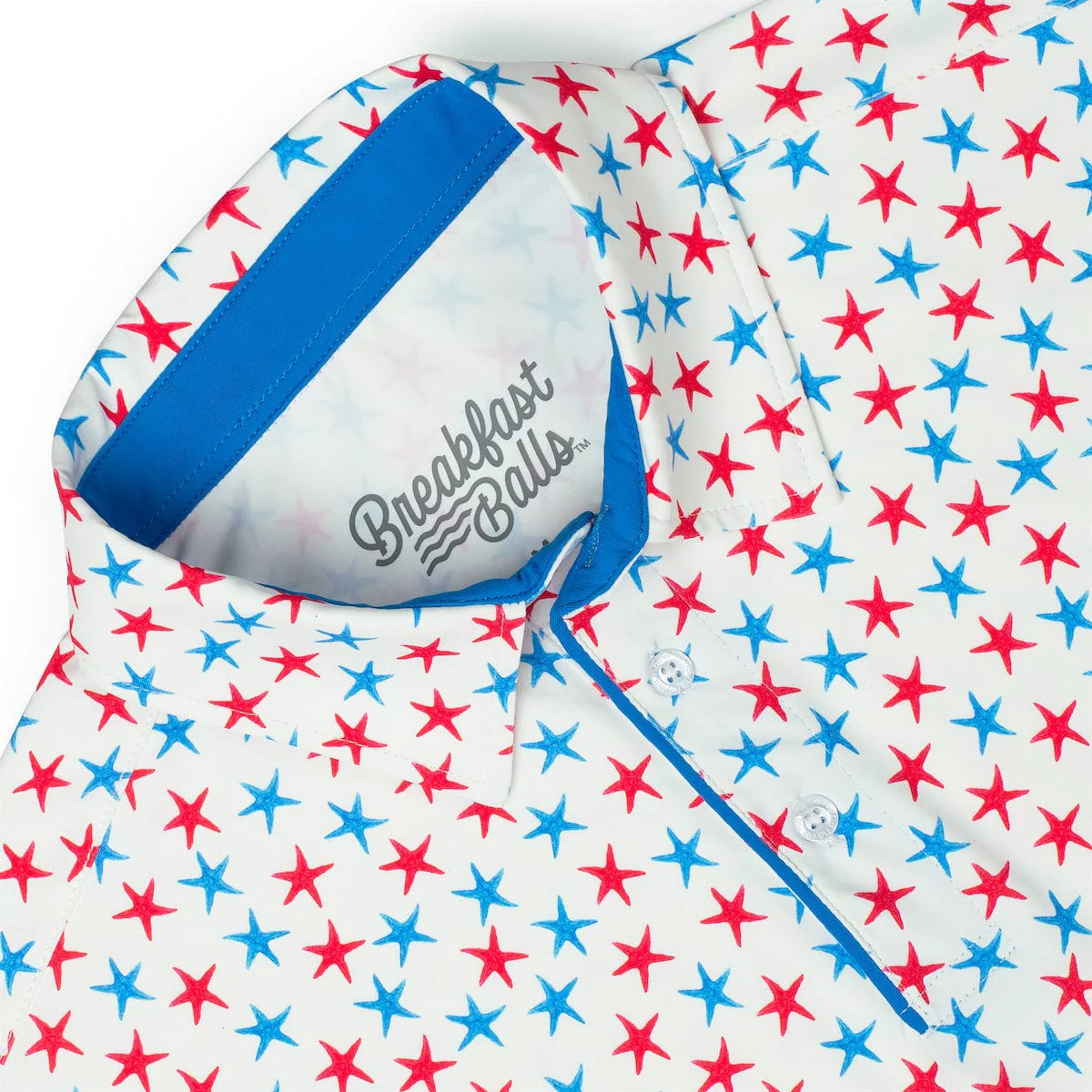 Breakfast Balls® "Starfish Spangled" – All-Day Polo - Image 5