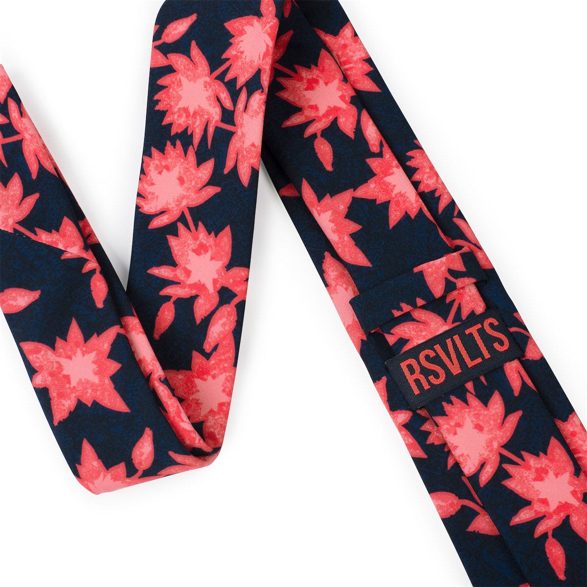 Camp Kunu Floral (Red) Tie & Pocket Sq. - Image 2