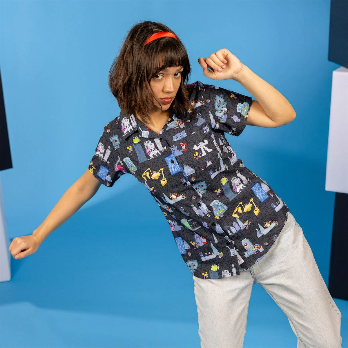 Cartoon Network "DEE DEE" – Women's KUNUFLEX Short Sleeve Shirt - Image 2