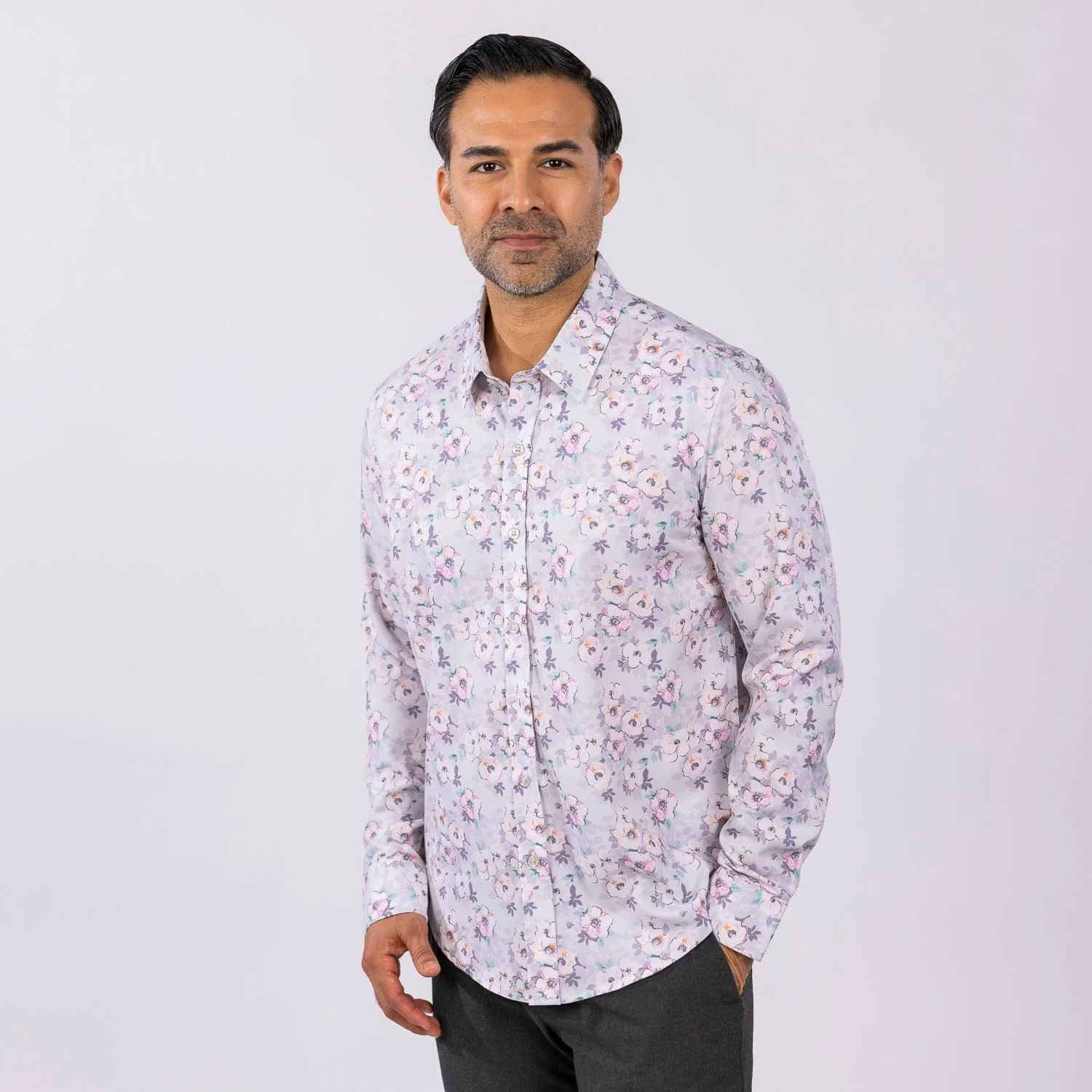 Cherry Blossom – Good Looks KUNUFLEX Dress Shirt - Image 3