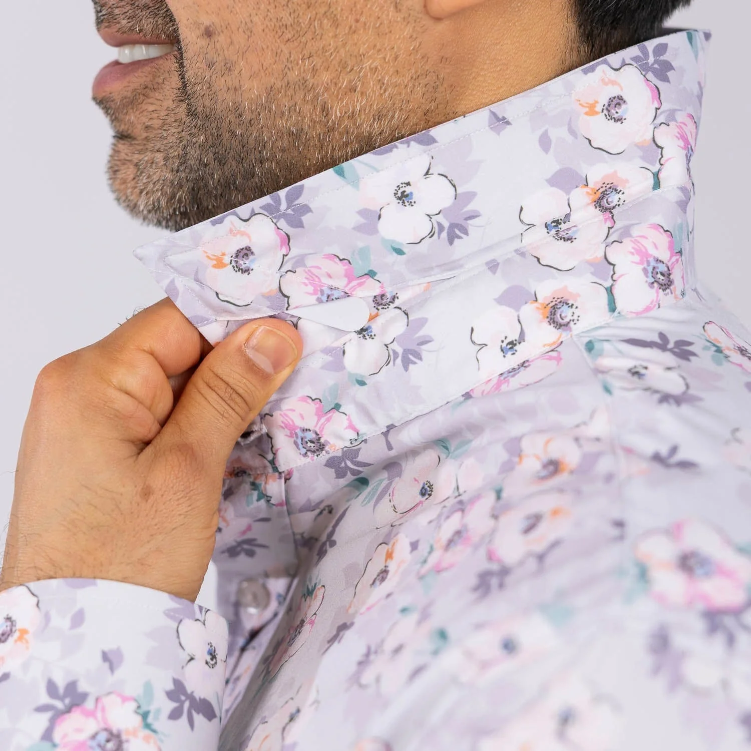 Cherry Blossom – Good Looks KUNUFLEX Dress Shirt - Image 7