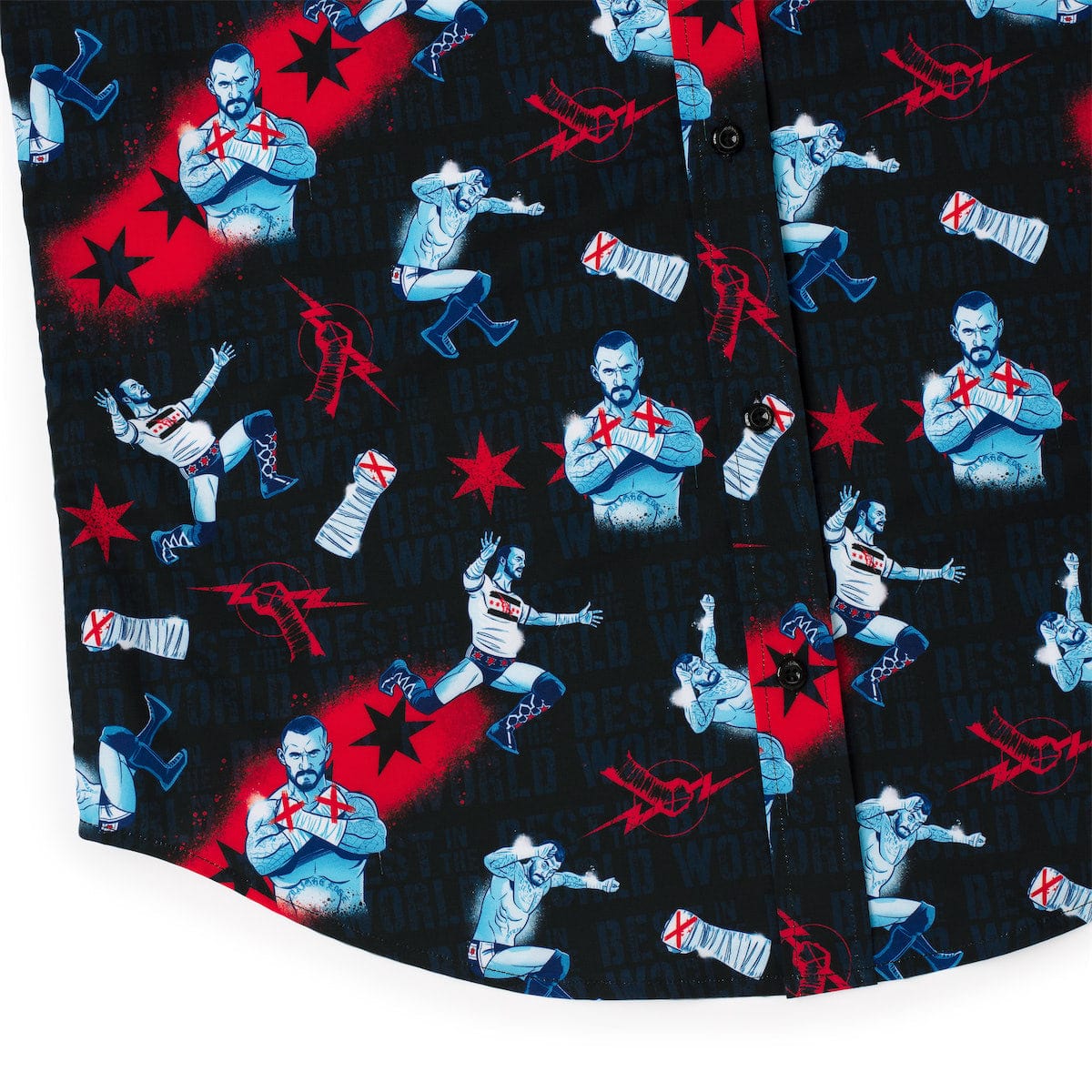 CM Punk "Best in the World" – KUNUFLEX Short Sleeve Shirt - Image 5