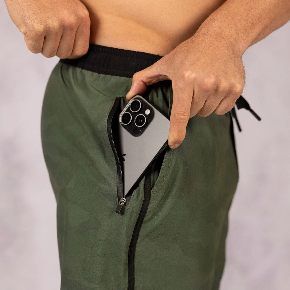 Covert Camo – V2 Lined Training Shorts - Image 4