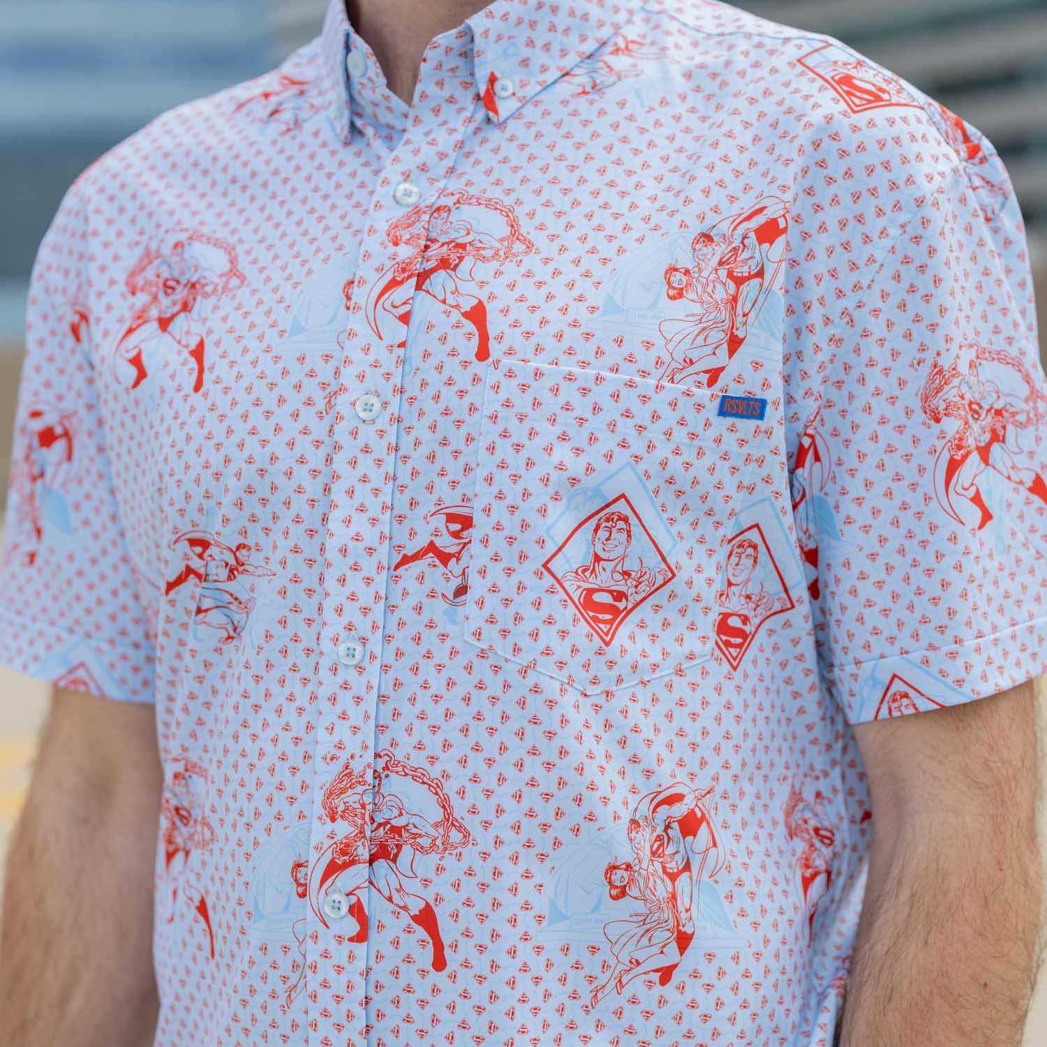 Superman™ "Beyond the Cape" – KUNUFLEX Short Sleeve Shirt
