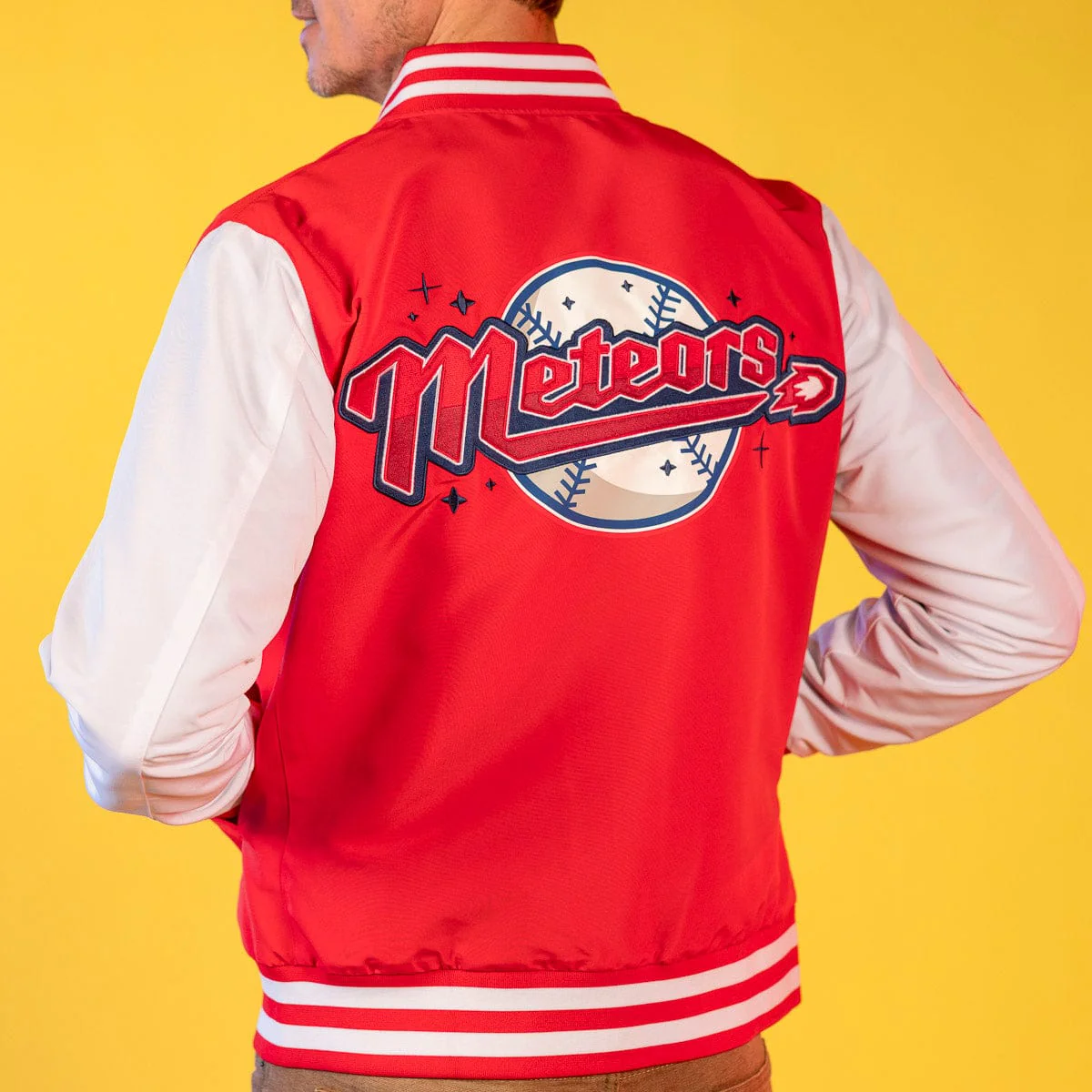 Superman™ "Hometown Hero” – Reversible Bomber Jacket - Image 6