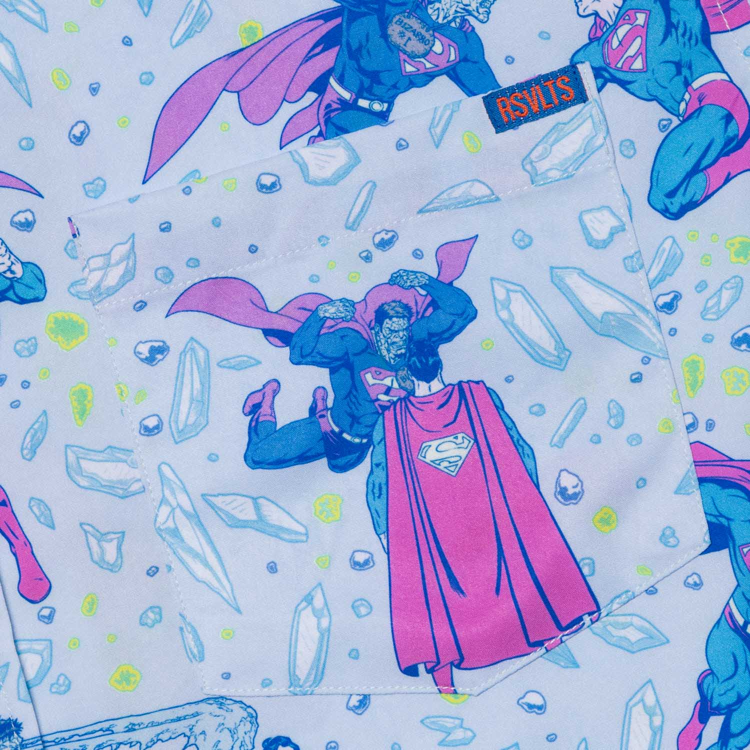 Superman™ "Superman vs. Bizarro™" – KUNUFLEX Short Sleeve Shirt - Image 5