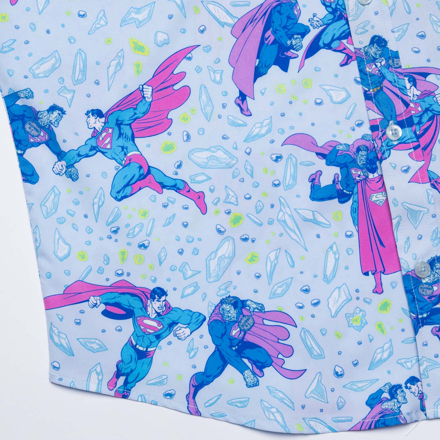 Superman™ "Superman vs. Bizarro™" – KUNUFLEX Short Sleeve Shirt - Image 8