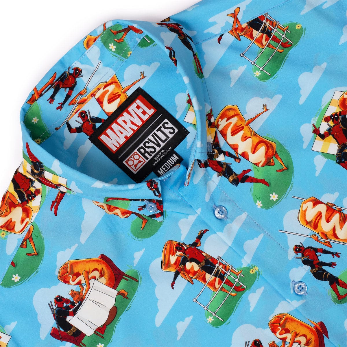 Deadpool "Chimichanga Dreams" – KUNUFLEX Short Sleeve Shirt - Image 7