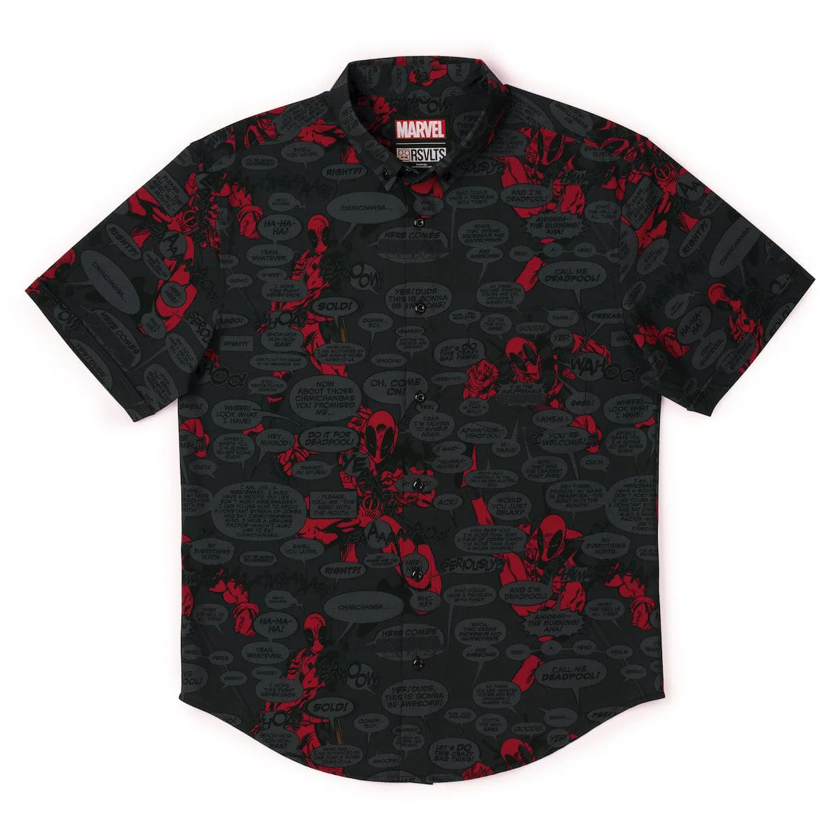 Deadpool "Merc with a Mouth" – KUNUFLEX Short Sleeve Shirt - Image 5