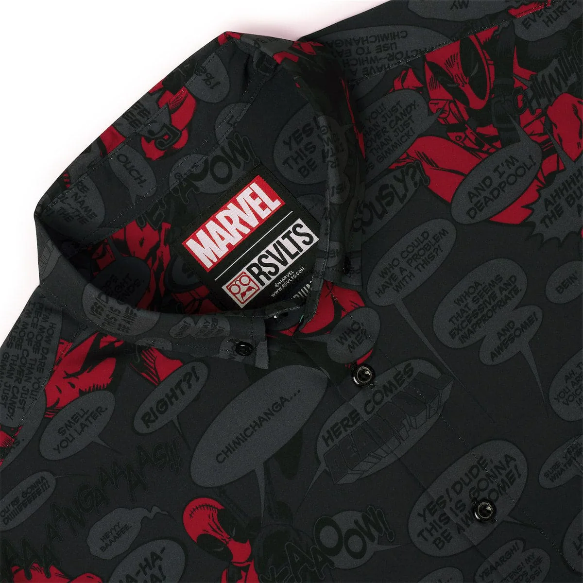 Deadpool "Merc with a Mouth" – KUNUFLEX Short Sleeve Shirt - Image 6