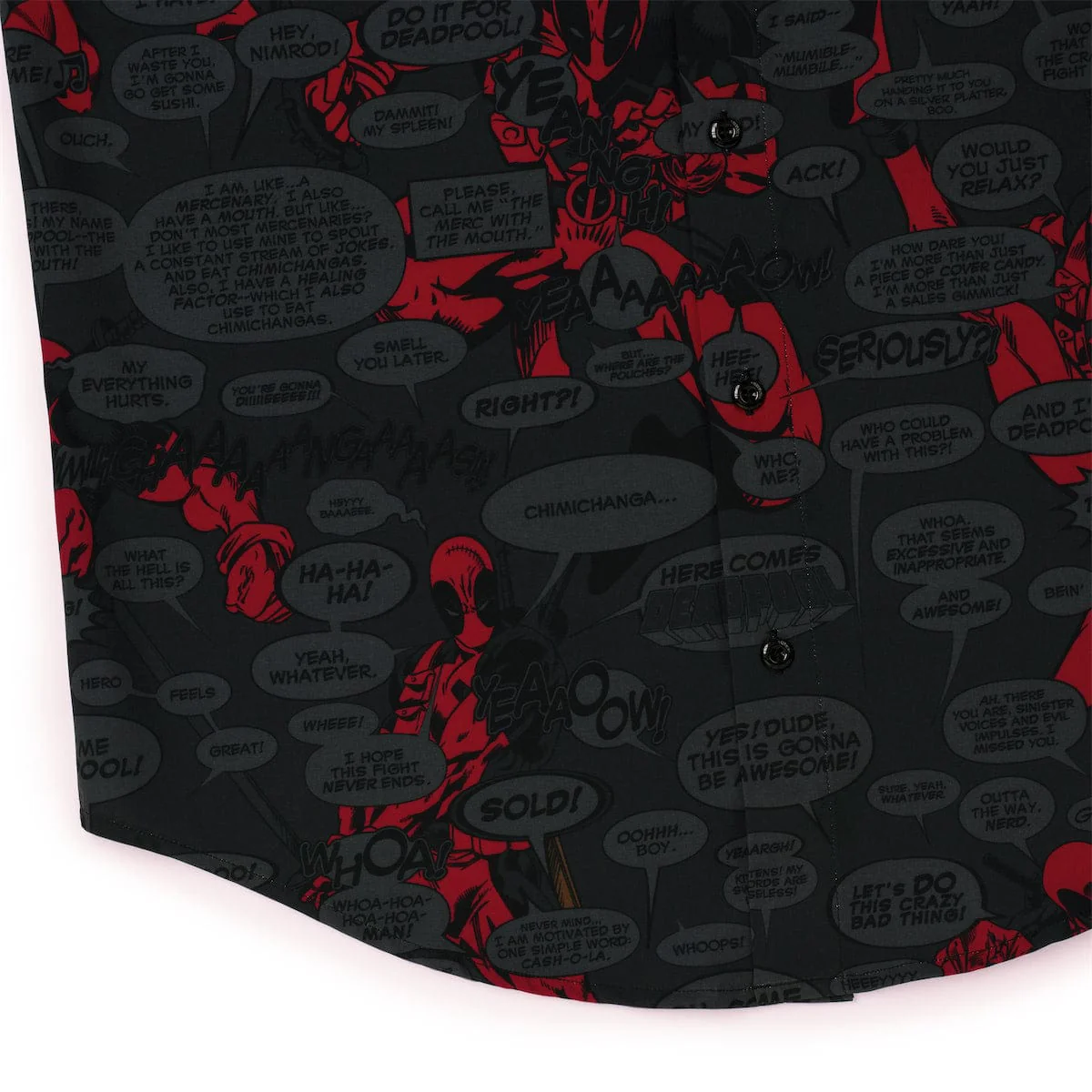 Deadpool "Merc with a Mouth" – KUNUFLEX Short Sleeve Shirt - Image 7