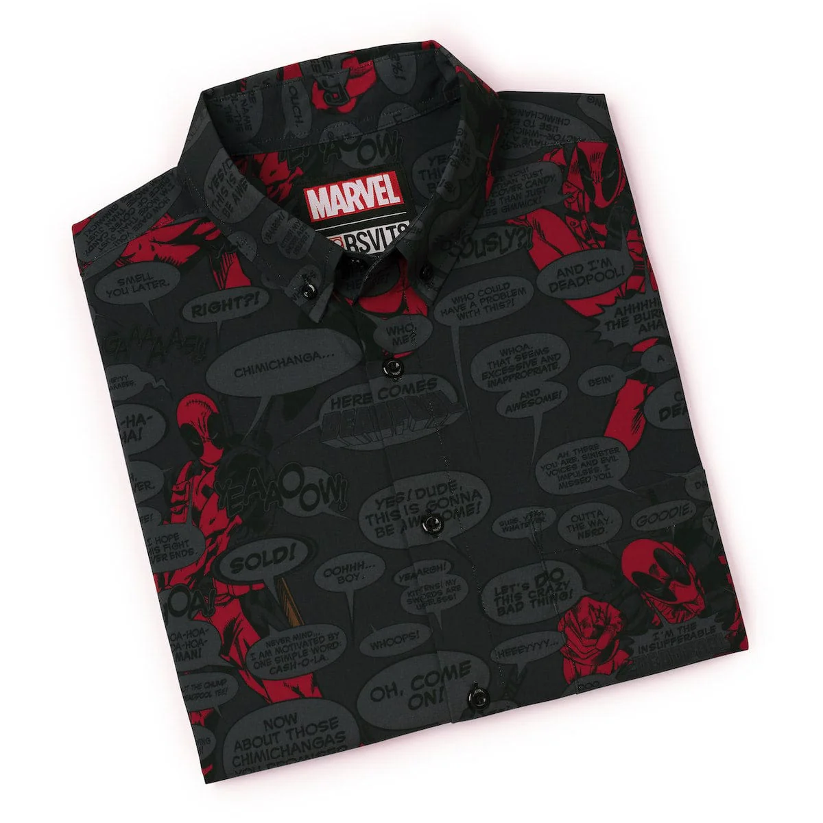 Deadpool "Merc with a Mouth" – KUNUFLEX Short Sleeve Shirt - Image 8