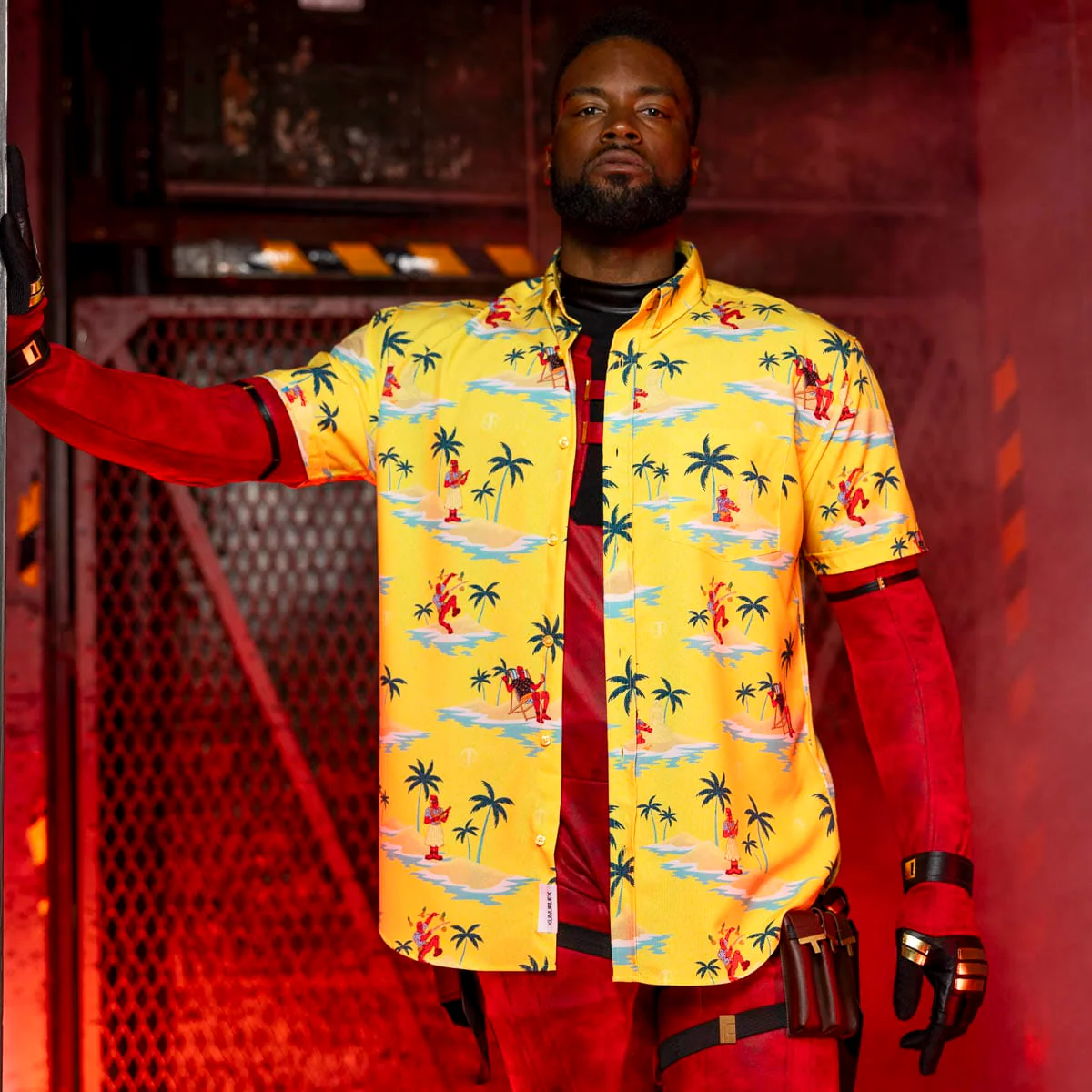 Deadpool "Stuntpool" – KUNUFLEX Short Sleeve Shirt - Image 6
