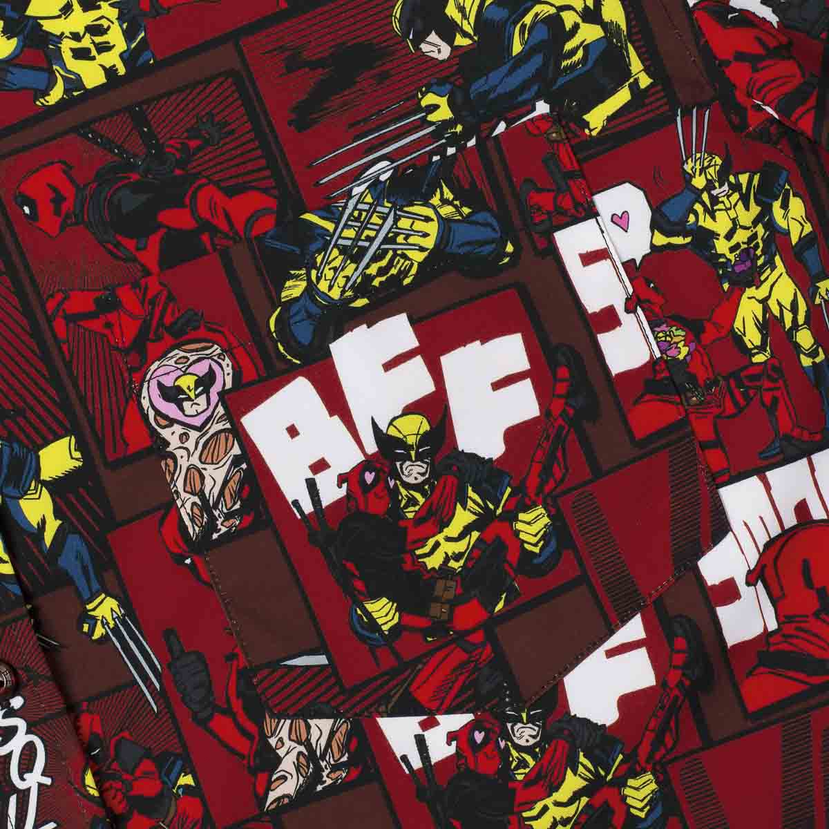 Deadpool & Wolverine "Snikts & Smooches" – KUNUFLEX Short Sleeve Shirt - Image 5