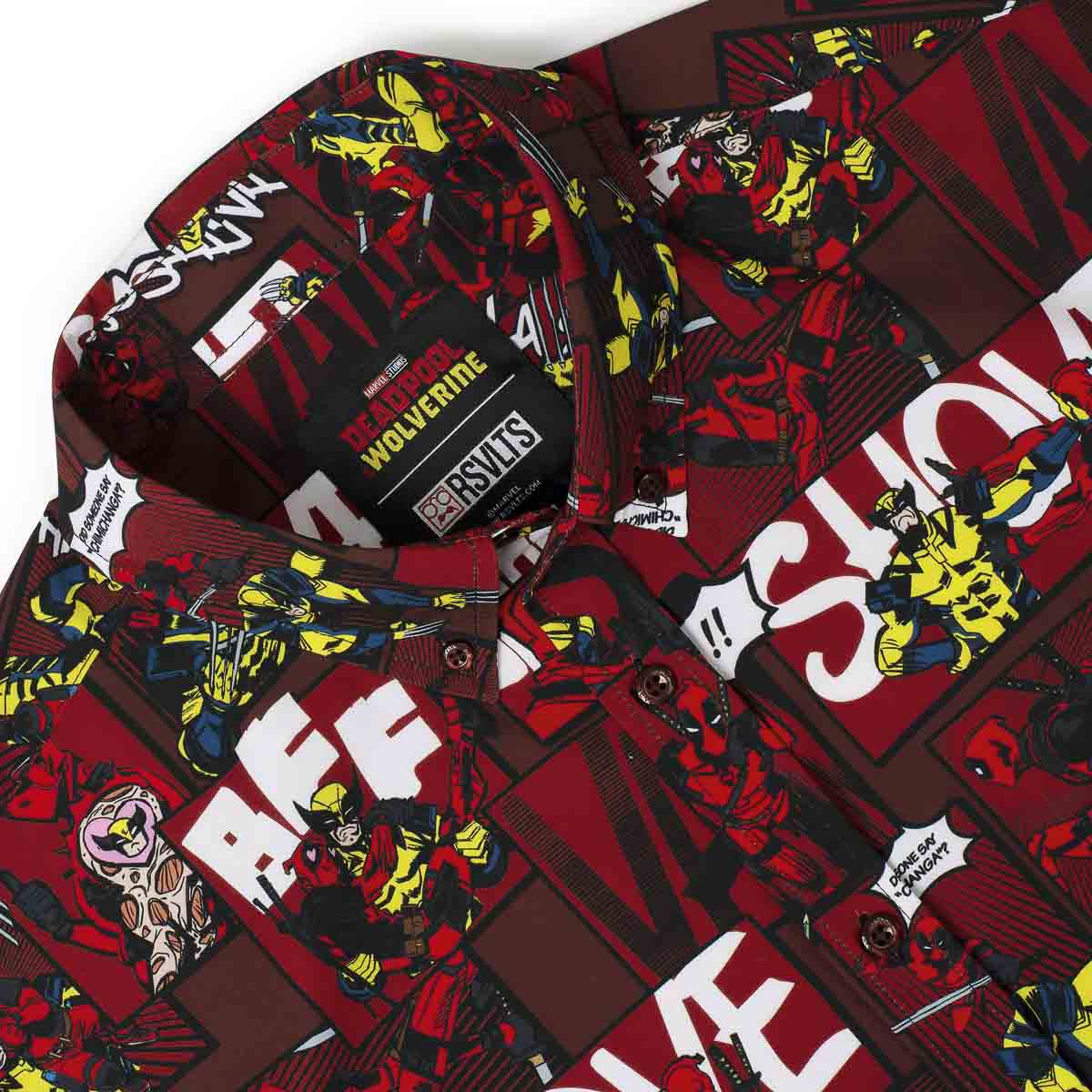 Deadpool & Wolverine "Snikts & Smooches" – KUNUFLEX Short Sleeve Shirt - Image 6