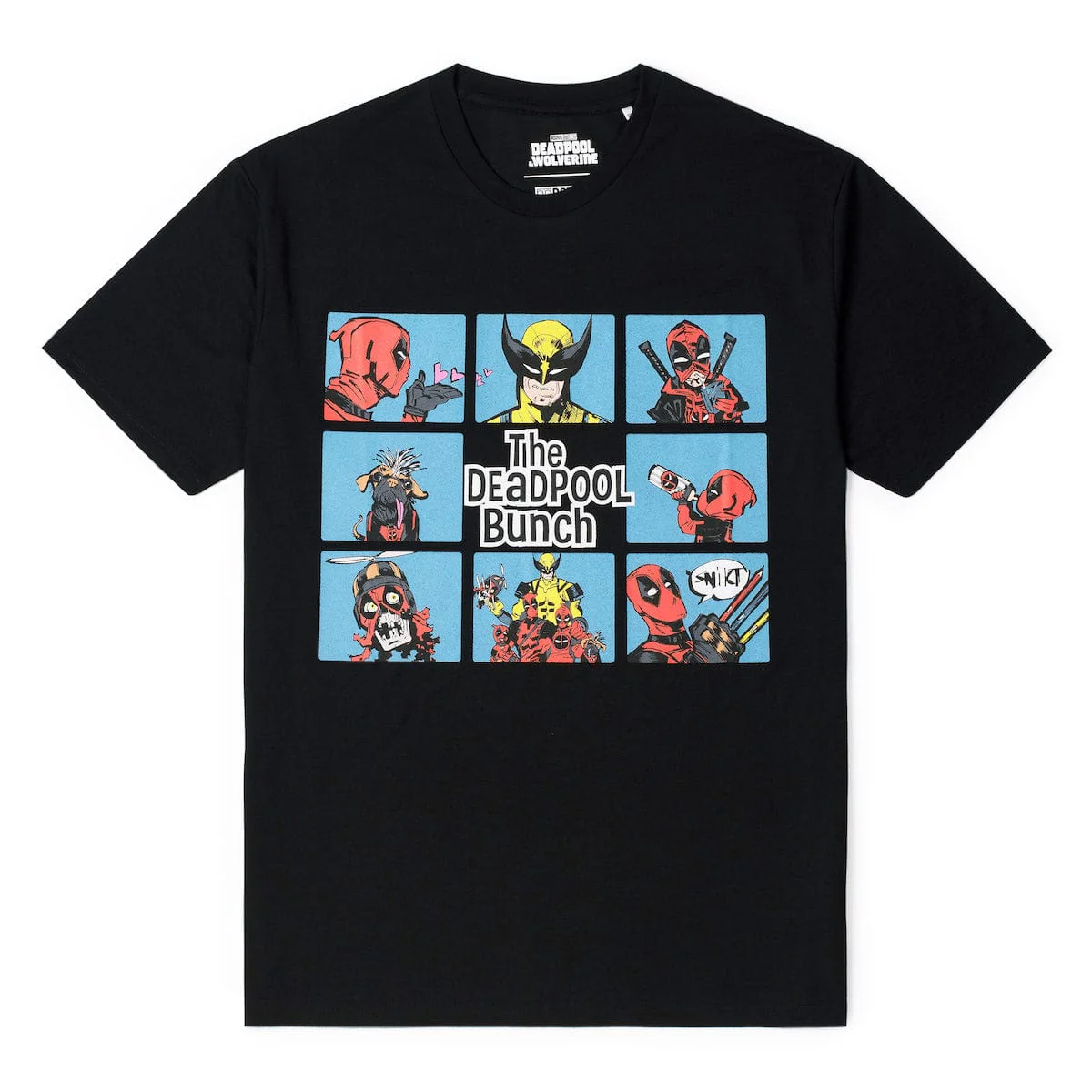 Deadpool & Wolverine "The Deadpool Bunch" – Crewneck Tee